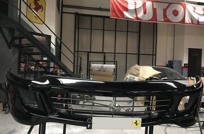 C1 – Ferrari 599 GTB – Remise en état du pare choc
