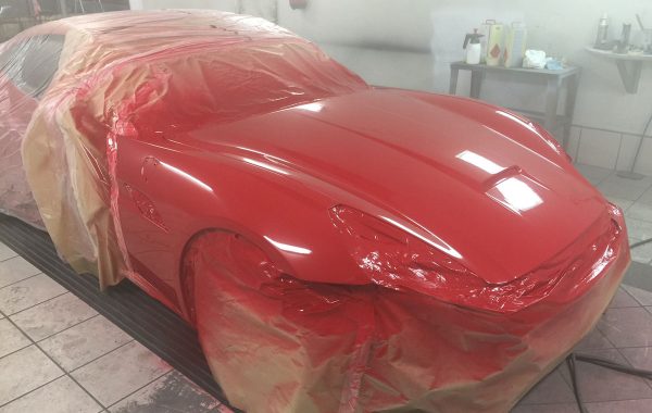 C6 – Ferrari California – Peinture bloc avant