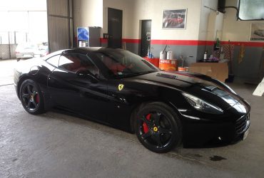 R9 – Ferrari California – Travaux de carrosserie et révisions