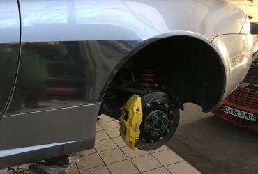 M2 – Jaguar XKR Piste – Installation freinage